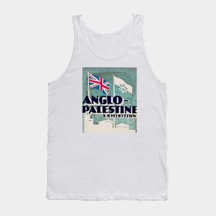 1933 Anglo Palestine Exhibition Poster Tank Top